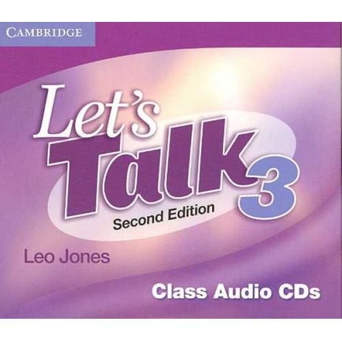Leo Jones - Let's Talk Level 3 Class Audio CDs (3)