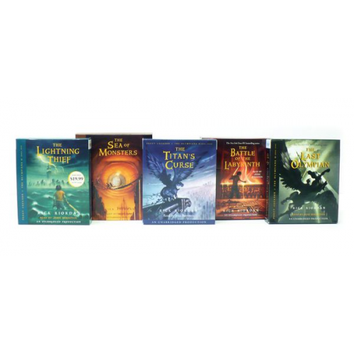 Rick Riordan - Percy Jackson and the Olympians Books 1-5 CD Collection