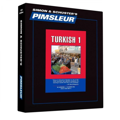 Pimsleur - Pimsleur Turkish Level 1 CD: Learn to Speak and Understand Turkish with Pimsleur Language Programs