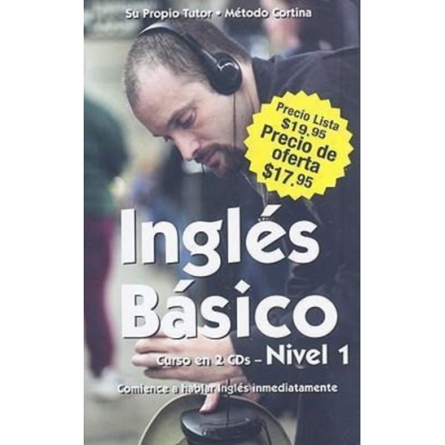 Ingles Basico, Nivel 1 [With Paperback Book]