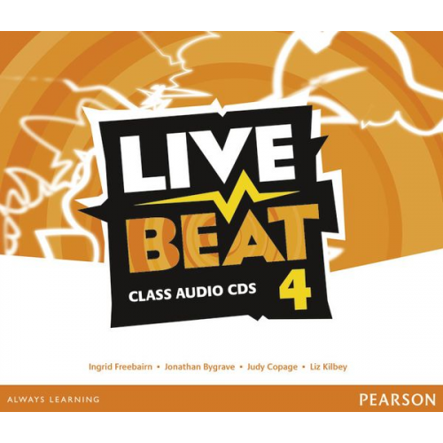 Jonathan Bygrave Judy Copage Ingrid Freebairn - Live Beat 4 Class Audio CDs