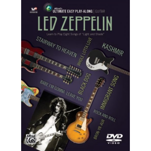 Alfred Music - Ultimate Easy Guitar Play-Along: Led Zeppelin