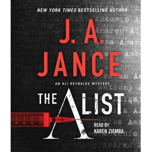 J A Jance - The A List