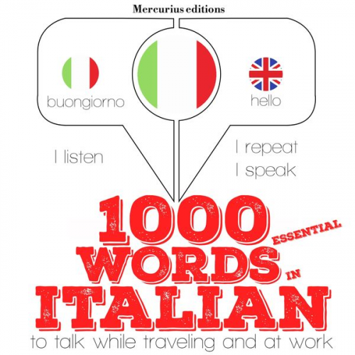 JM Gardner - 1000 essential words in Italian