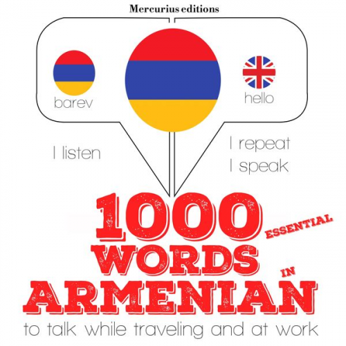 JM Gardner - 1000 essential words in Armenian