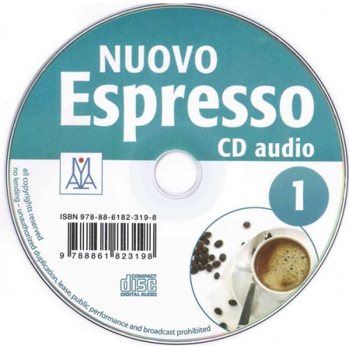 Luciana Ziglio Giovanna Rizzo - Nuovo Espresso 1 - einsprachige Ausgabe