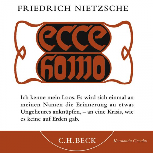 Friedrich Nietzsche - Ecce homo