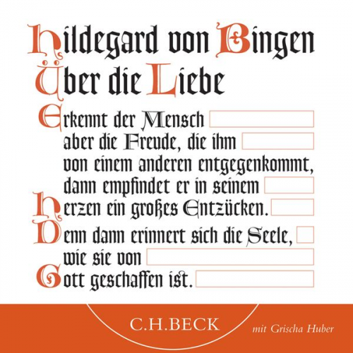 Hildegard von Bingen - Über die Liebe