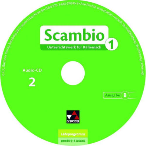 Simone Cherubini Michaela Banzhaf Antonio Bentivoglio Verena Bernhofer Claudia Assunta Braidi - Scambio B / Scambio B Audio-CD Collection 1