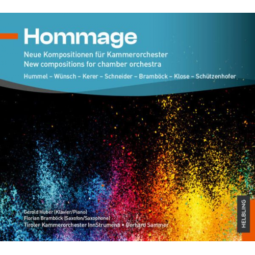 Gerhard Sammer Tiroler Kammerorchester InnStrumenti - Hommage, CD