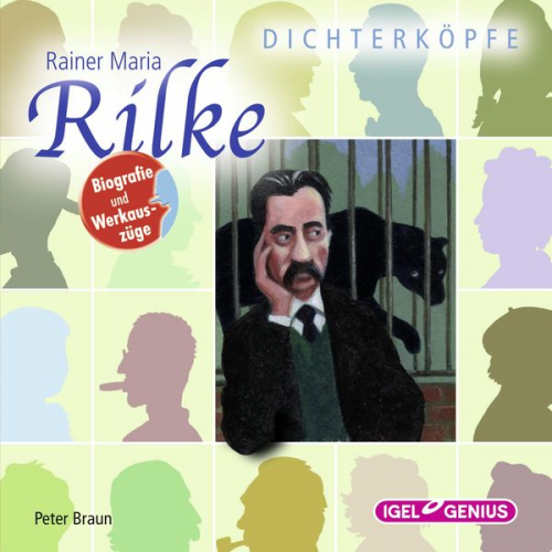 Peter Braun - Dichterköpfe. Rainer Maria Rilke