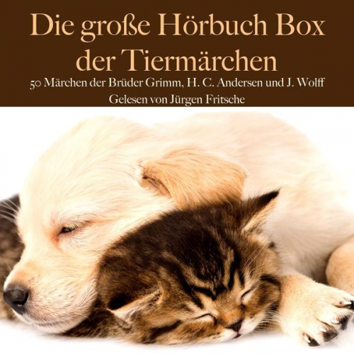 Hans Christian Andersen Jürgen Fritsche Johann Wolff Gebrüder Grimm Luna Luna - Die große Hörbuch Box der Tiermärchen