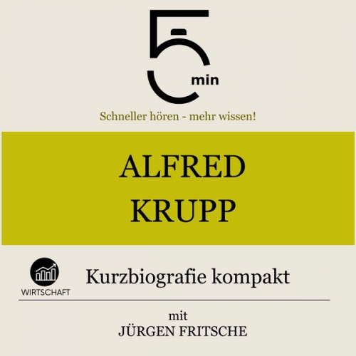 5 Minuten 5 Minuten Biografien Jürgen Fritsche - Alfred Krupp: Kurzbiografie kompakt