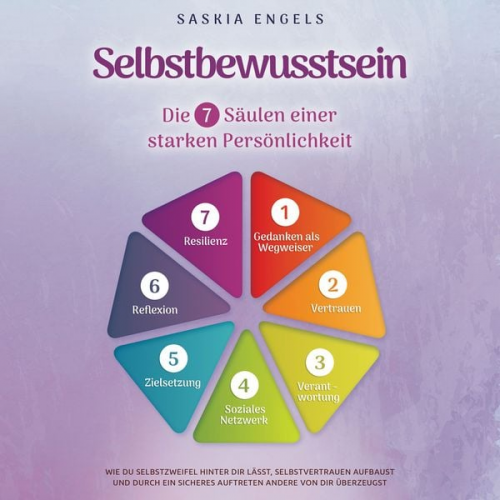 Saskia Engels - Selbstbewusstsein – Die 7 Säulen einer starken Persönlichkeit: Wie du Selbstzweifel hinter dir lässt, Selbstvertrauen aufbaust und durch ein sicheres