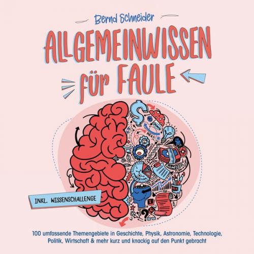 Bernd Schneider - Allgemeinwissen für Faule - 100 umfassende Themengebiete in Geschichte, Physik, Astronomie, Technologie, Kultur, Politik, Wirtschaft & vielem mehr kur