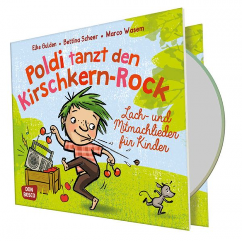 Elke Gulden Bettina Scheer - Poldi tanzt den Kirschkern-Rock, Audio-CD