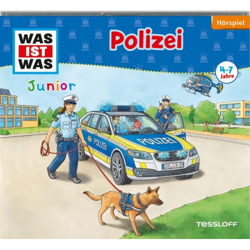 Charlotte Habersack Friederike Wilhelmi Luis-Max Anders - WAS IST WAS Junior Hörspiel-CD: Polizei