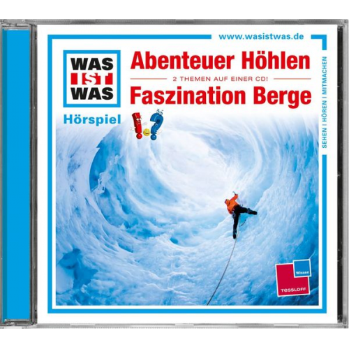 Manfred Baur - WAS IST WAS Hörspiel-CD: Abenteuer Höhlen/ Faszination Berge