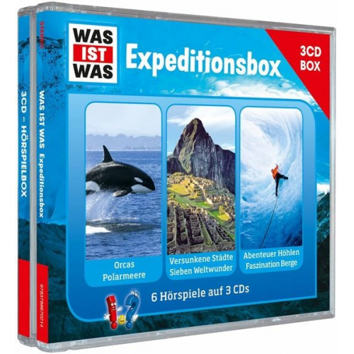 Manfred Baur Kurt Haderer - WAS IST WAS 3-CD-Hörspielbox: Expedition