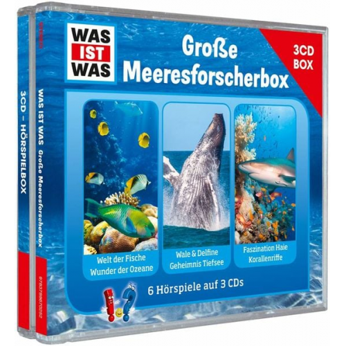 Manfred Baur Kurt Haderer Matthias Falk - WAS IST WAS 3-CD-Hörspielbox: Meeresforscher