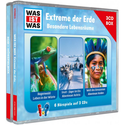 WAS IST WAS 3-CD Hörspielbox. Extreme der Erde. Besondere Lebensräume