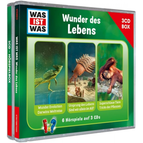 WAS IST WAS 3-CD Hörspielbox. Wunder des Lebens