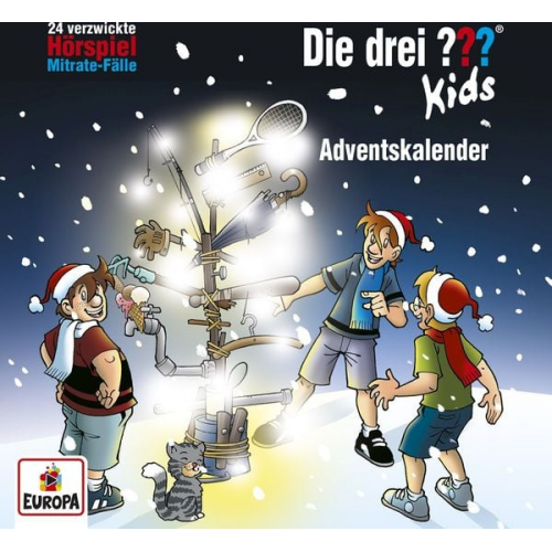 Die drei ??? Kids - Adventskalender Relaunch (2Audio-CD's)