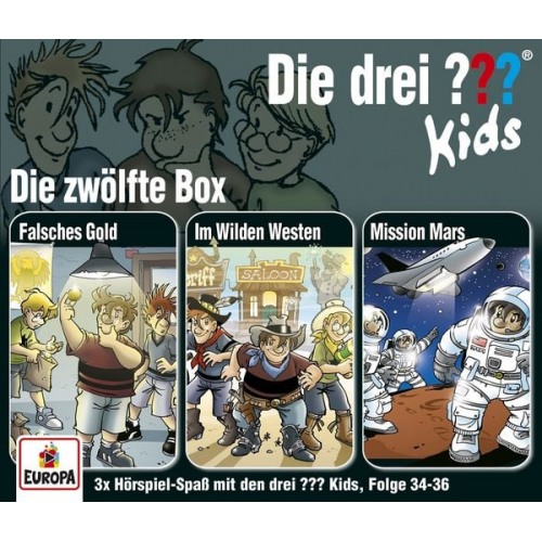 Boris Pfeiffer Ulf Blanck - Die drei ??? Kids 12. 3er Box - Folgen 34-36