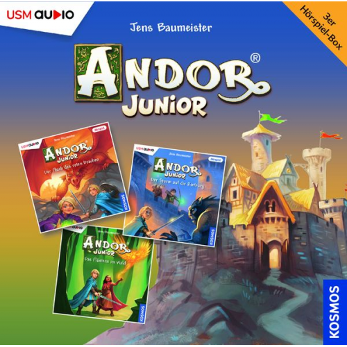 Jens Baumeister - Die große Andor Junior Hörbox Folgen 1-3 (3 Audio CDs)