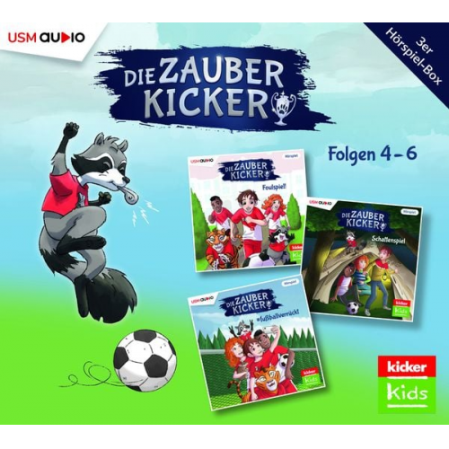 Benjamin Schreuder Fabian Lenk - Die Zauberkicker Hörbox Folgen 4-6 (3 Audio CDs)