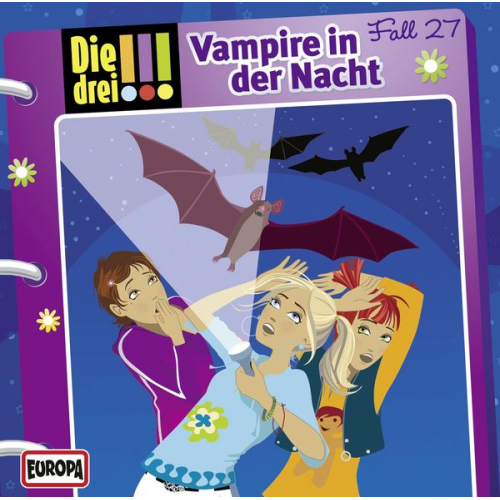 Petra Steckelmann - Die drei !!! 27. Vampire in der Nacht (drei Ausrufezeichen)