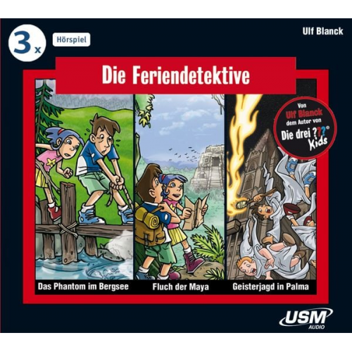 Ulf Blanck - Die Feriendetektive 3-er Hörbox 1