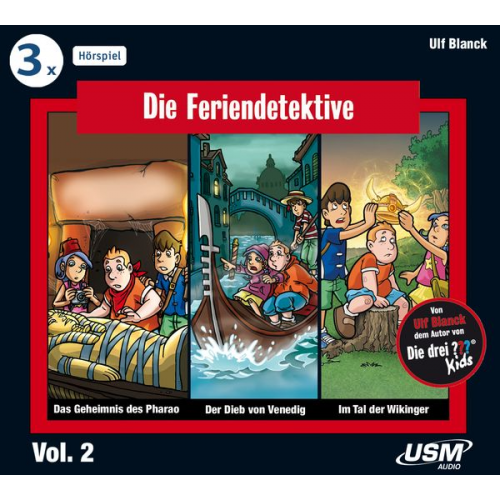 Ulf Blanck - Die Feriendetektive 3-er Hörbox 2