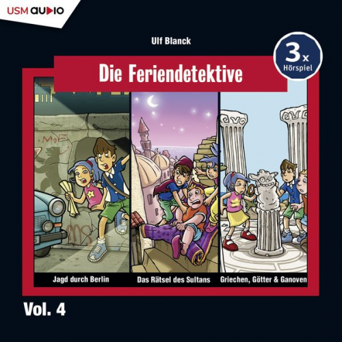 Ulf Blanck - Die Feriendetektive 3-er Hörbox 4