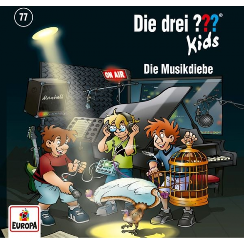 Boris Pfeiffer - Die drei ??? Kids 77: Die Musikdiebe