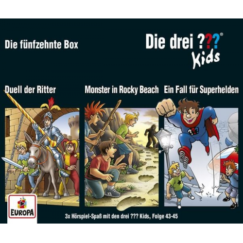 Ulf Blanck - Die drei ??? Kids 3er Box 15. Folgen 43-45