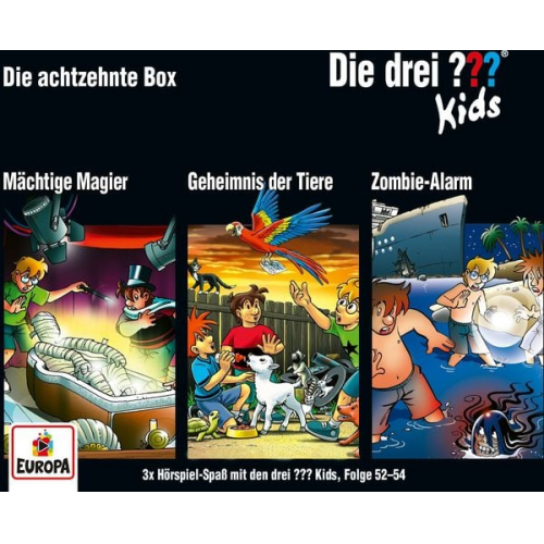 Die drei ??? Kids 18. /3er Box- Folgen 52-54 (3 Audio-CDs)