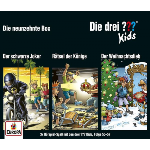 Die drei ??? Kids - 3er Box 19. Folgen 55 - 57