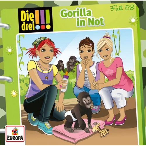 Ann-Katrin Heger - Die drei !!! 58: Gorilla in Not