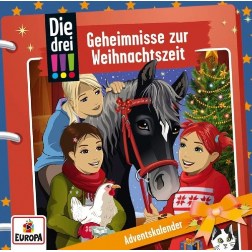 Maja von Vogel - Die drei !!!: Advenstkalender - Geheimnisse zu Weihnachtszeit