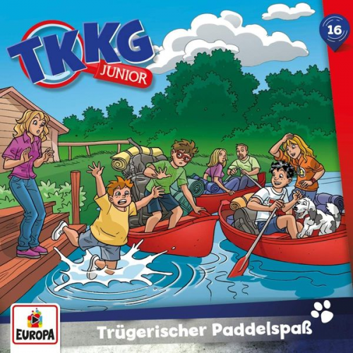 TKKG Junior 16/Trügerischer Paddelspaß/CD