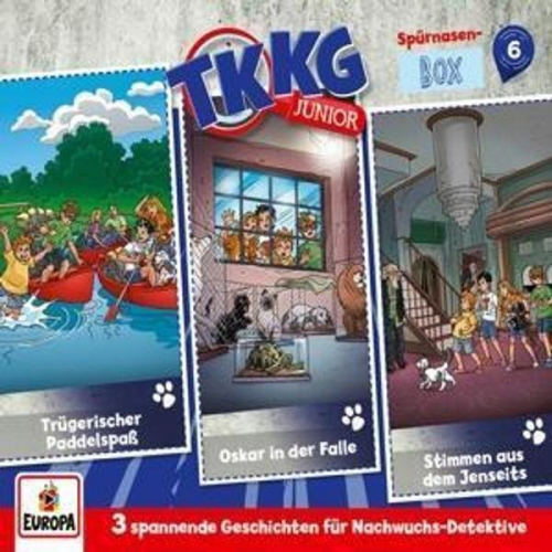 TKKG Junior Spürnasenbox 6 (Folgen 16,17,18) (3 AudioCDs)