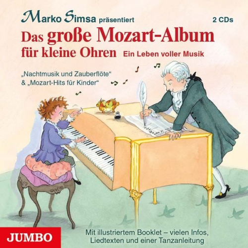 Marko Simsa - Das große Mozart-Album für kleine Ohren