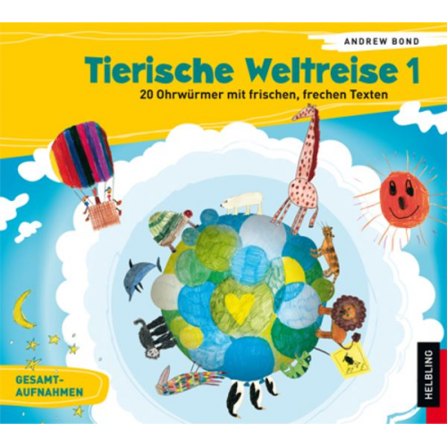 Andrew Bond - Tierische Weltreise, Lieder-CD 1