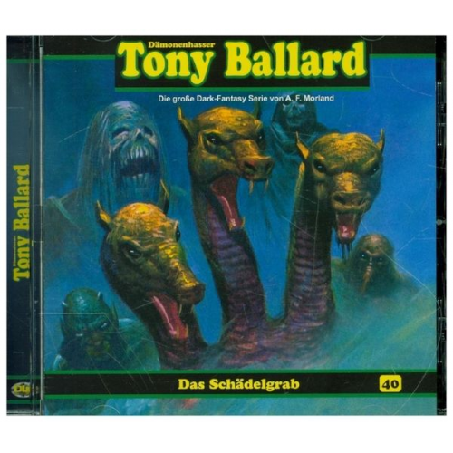 A. F. Morland - Tony Ballard - Das Schädelgrab (4/4), 1 Audio-CD