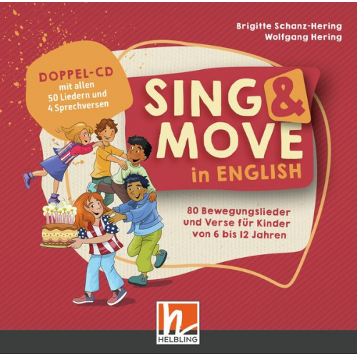 Brigitte Schanz-Hering Wolfgang Hering - Sing & Move in English. Doppel-CD