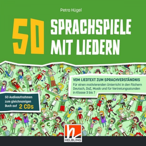 Petra Hügel - 50 Sprachspiele mit Liedern. Audio-Doppel-CD zum Buch