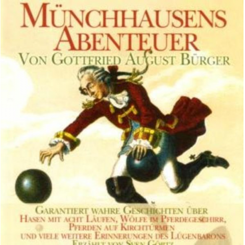 Gottfried August Bürger - Münchhausens Abenteuer, Audio-CD