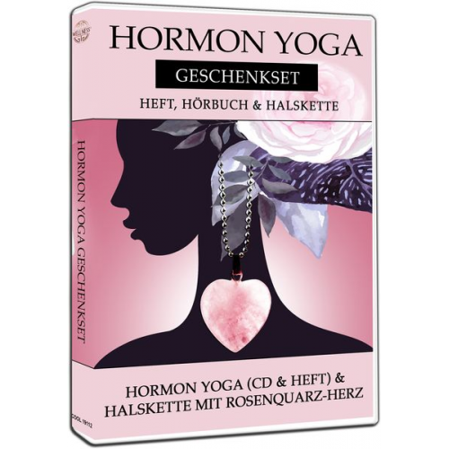 Canda - Hormon Yoga Geschenkset: Hörbuch, Heft & Halskette