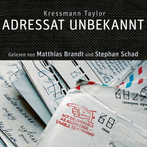 Kathrine Kressmann Taylor - Adressat unbekannt